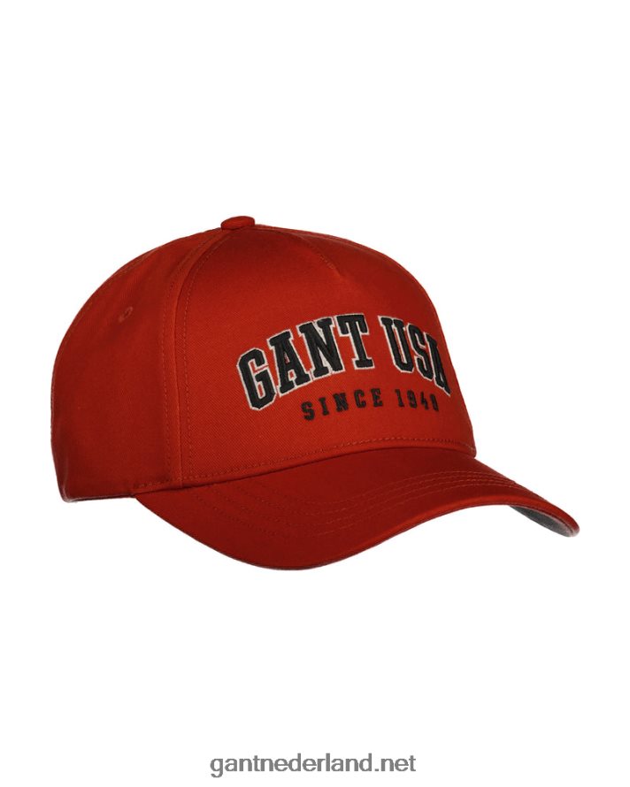 GANT Heren rode specerij usa grafische dop R48460472