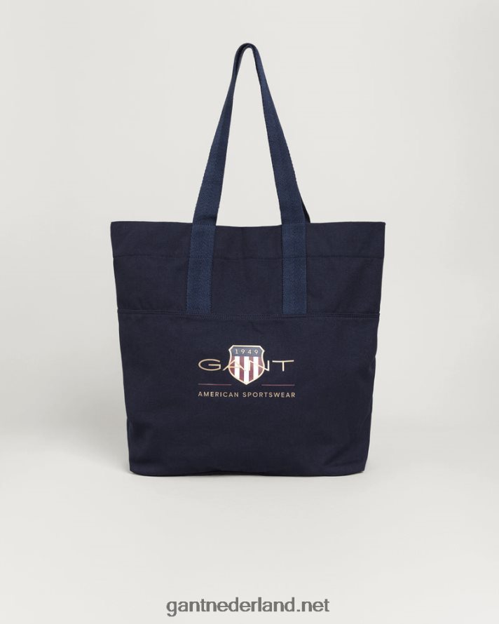 GANT Heren marinier archief schild draagtas R48460457
