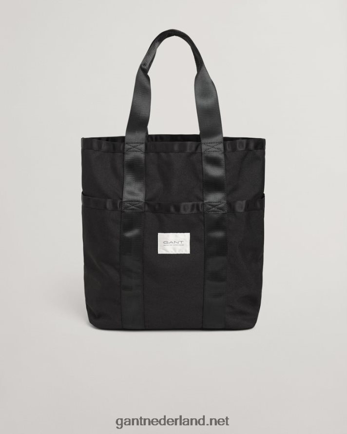 GANT Heren zwart essentiële draagtas R48460458