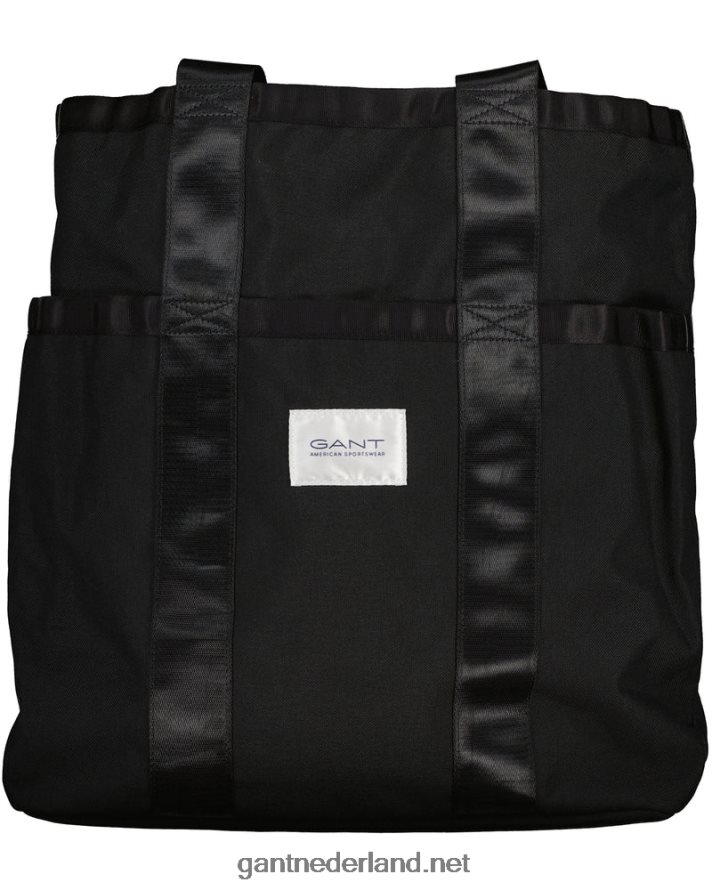 GANT Heren zwart essentiële draagtas R48460458