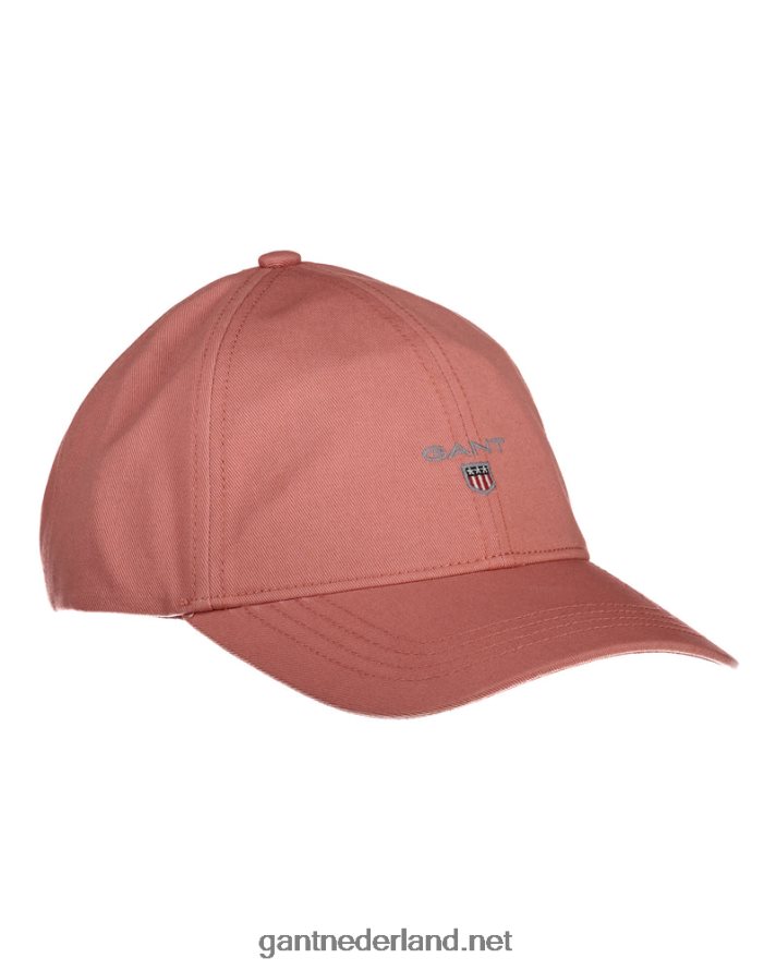GANT vrouwen terracotta roze katoenen twill pet R48460794