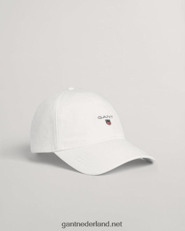 GANT vrouwen wit katoenen twill pet R48460793