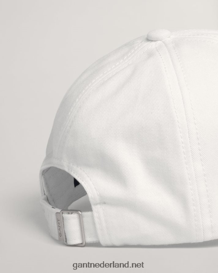 GANT vrouwen wit katoenen twill pet R48460793