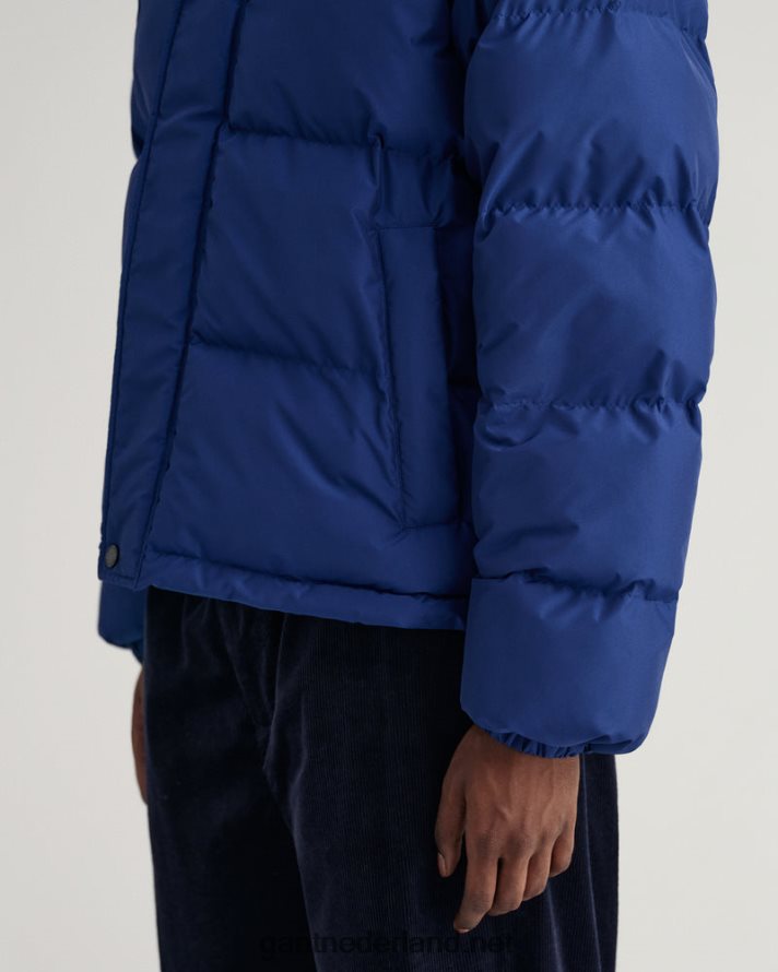 GANT Heren Diepblauw geblokt gewatteerd jack R48460367