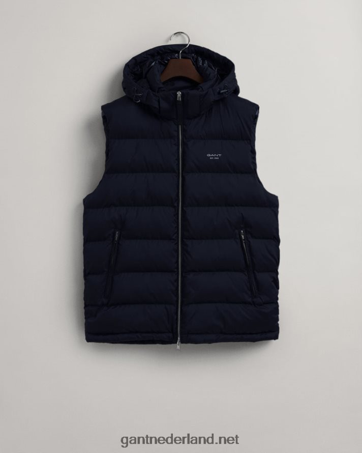 GANT Heren avond blauw actief wolkenvest R48460390
