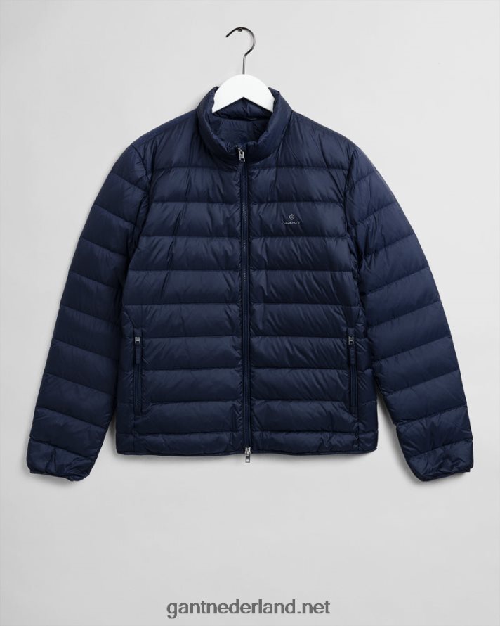 GANT Heren avond blauw licht donsjack R48460379