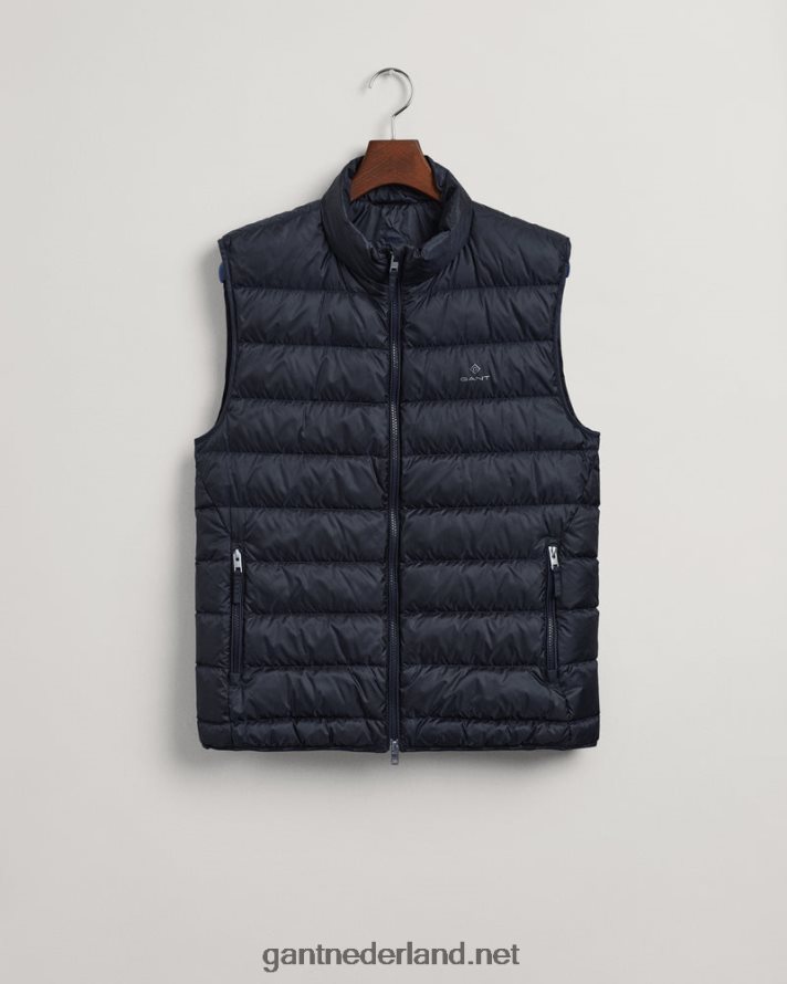 GANT Heren avond blauw lichte bodywarmer R48460385