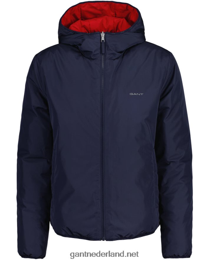 GANT Heren marinier omkeerbaar jack met capuchon R48460382