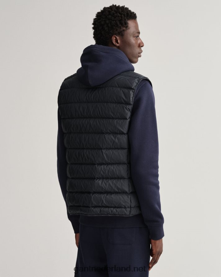 GANT Heren zwart lichte bodywarmer R48460386
