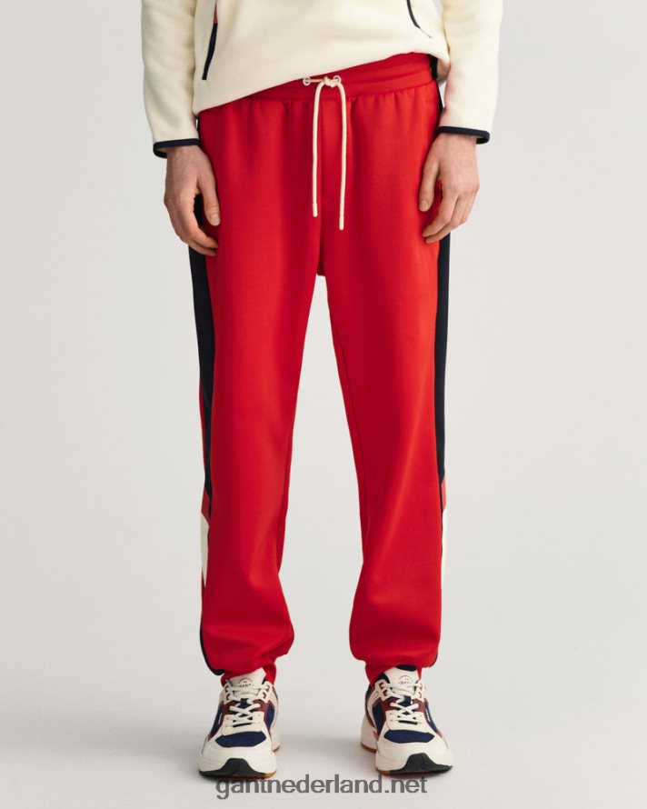 GANT Heren Robijn rood crest shield trainingsbroek R48460295