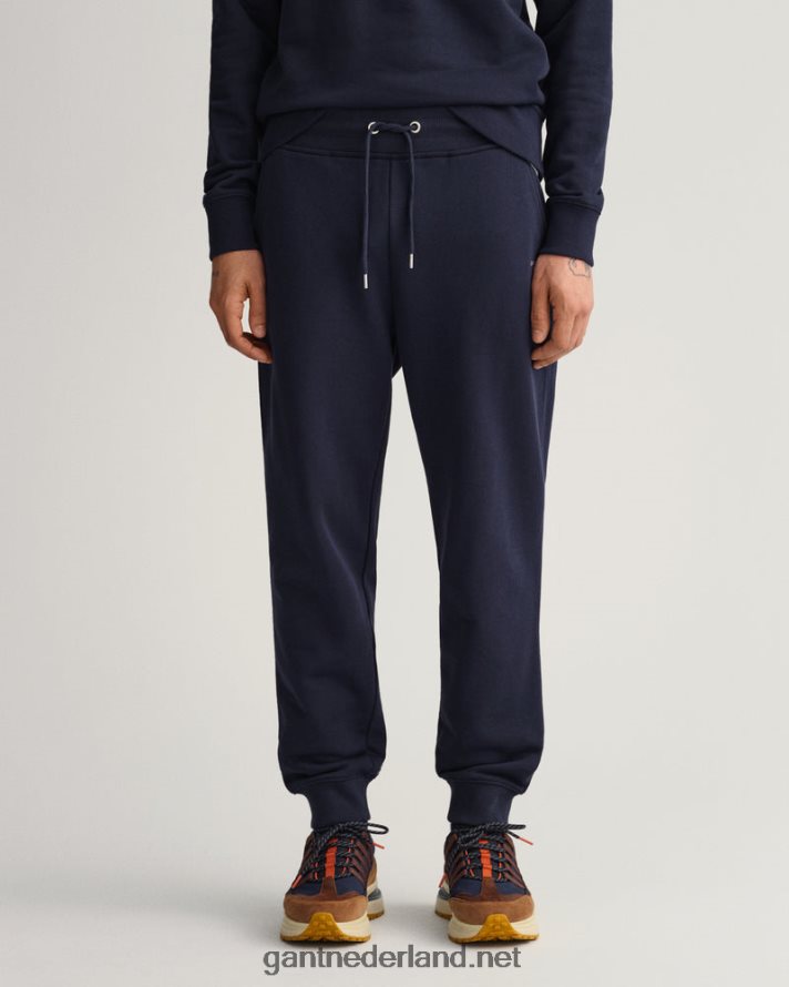 GANT Heren avond blauw originele joggingbroek R48460292