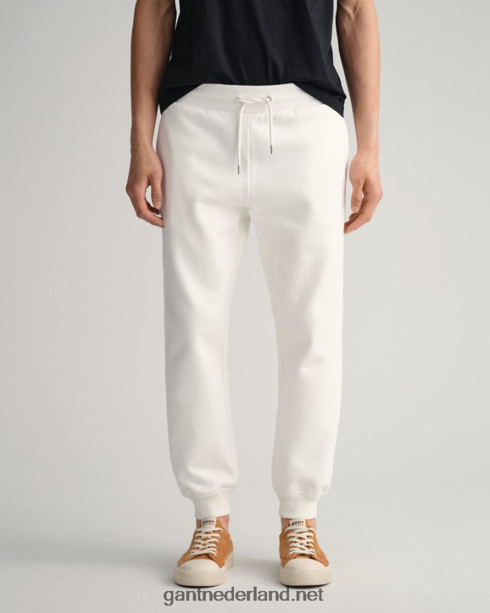 GANT Heren eierschaal ton-sur-ton archive shield joggingbroek R48460255