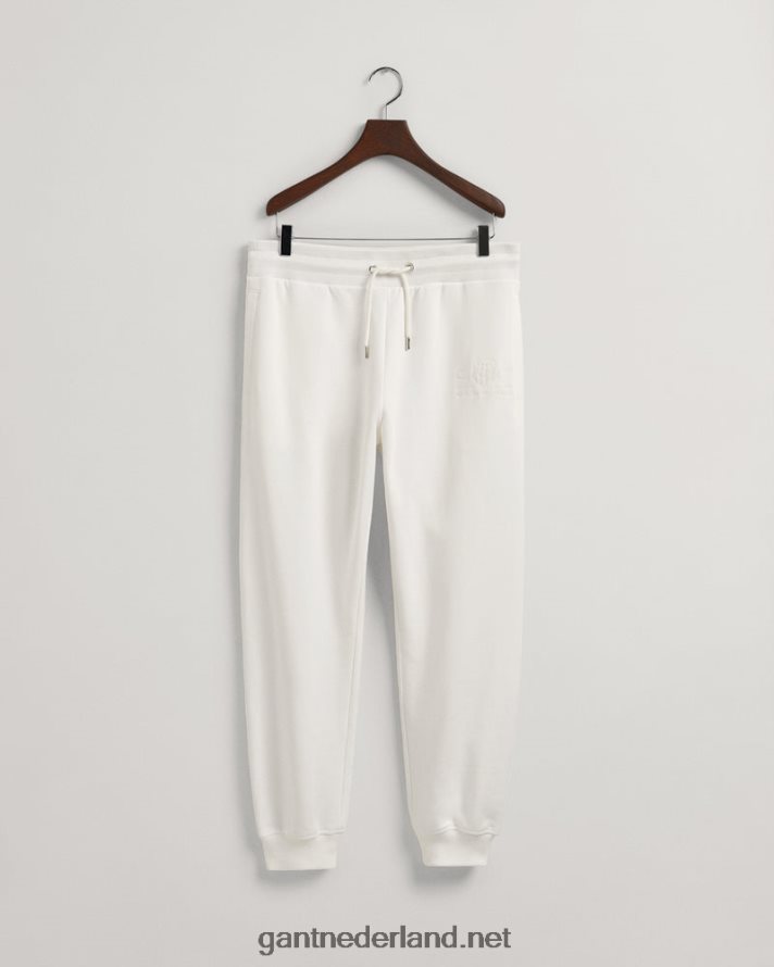 GANT Heren eierschaal ton-sur-ton archive shield joggingbroek R48460255