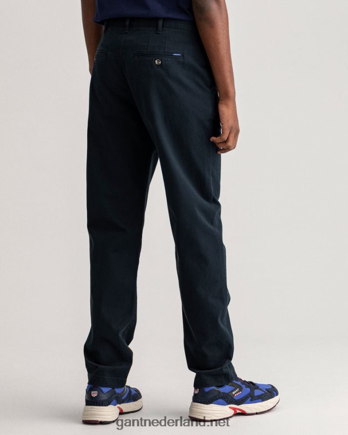 GANT Heren marine allister regular fit comfort super chino R48460410