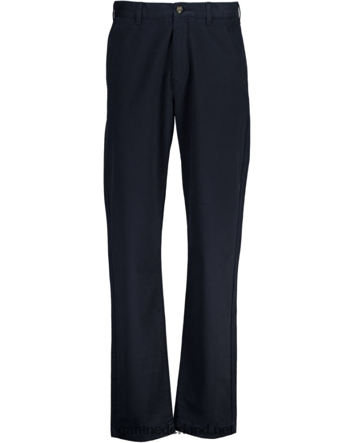 GANT Heren marine allister regular fit comfort super chino R48460410