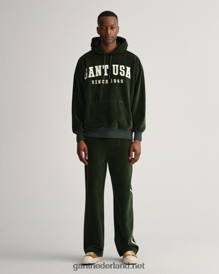 GANT Heren storm groen velours broek R48460242