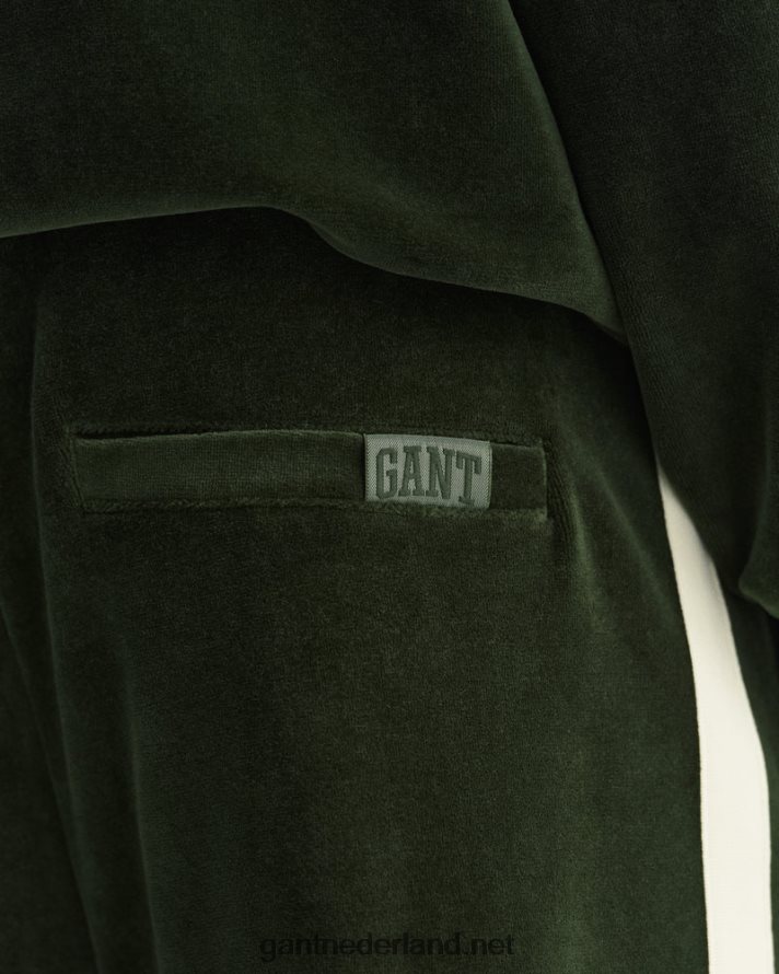 GANT Heren storm groen velours broek R48460242