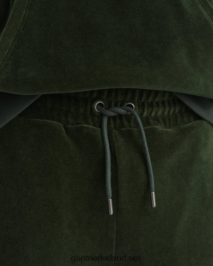 GANT Heren storm groen velours broek R48460242