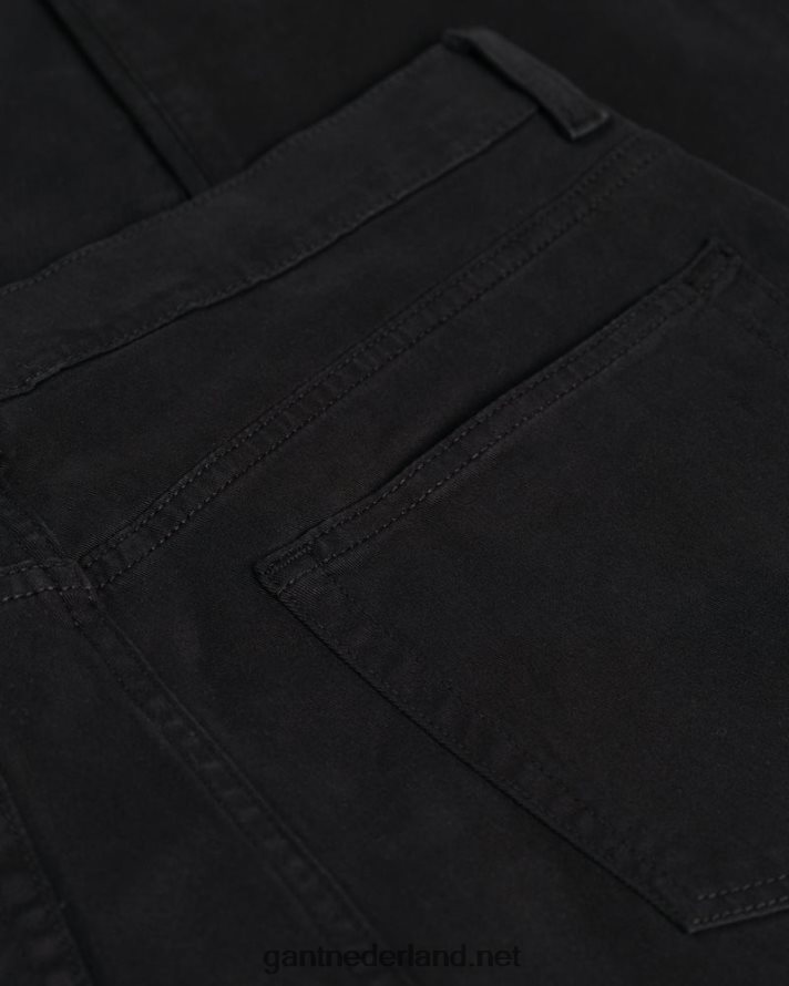 GANT Heren zwart arley woestijnjeans met normale pasvorm R48460423