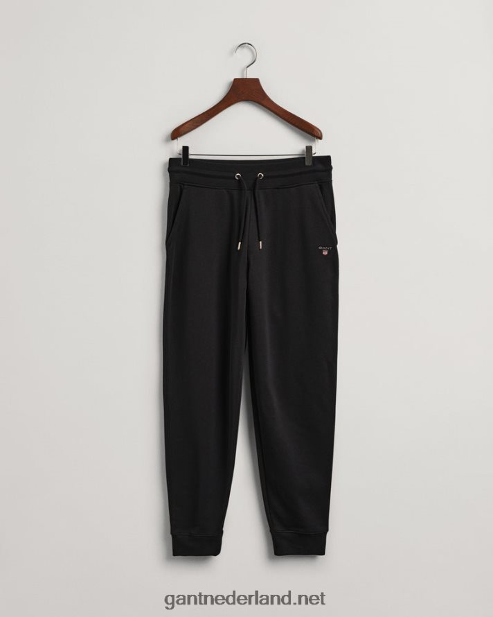 GANT Heren zwart originele joggingbroek R48460287