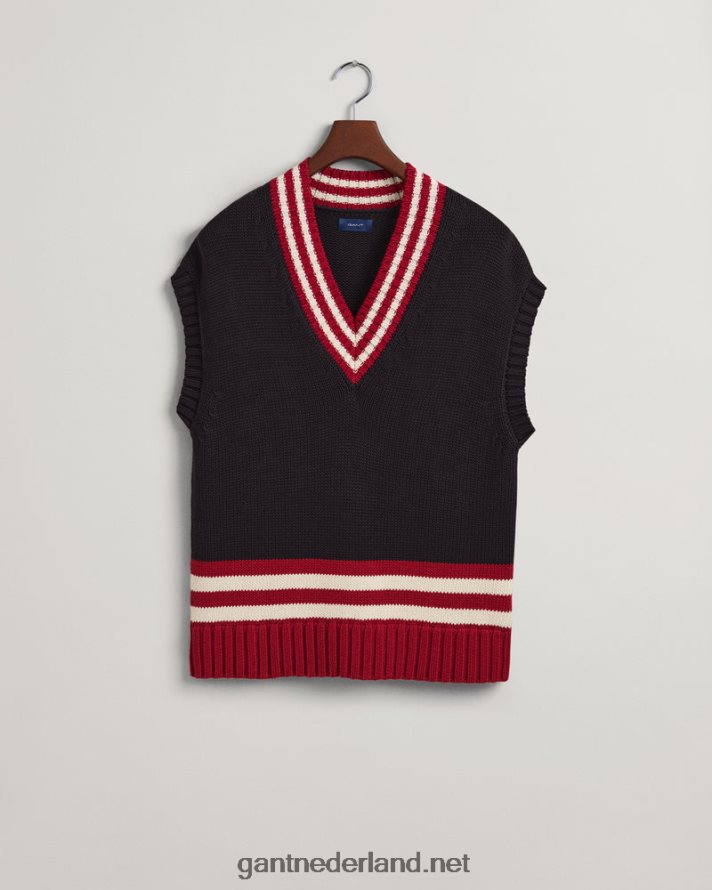 GANT Heren herfst zonsondergang oversized vest R48460342