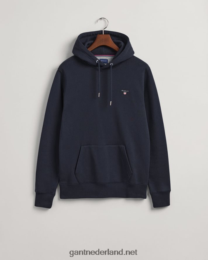 GANT Heren avond blauw originele sweat-hoodie R48460293