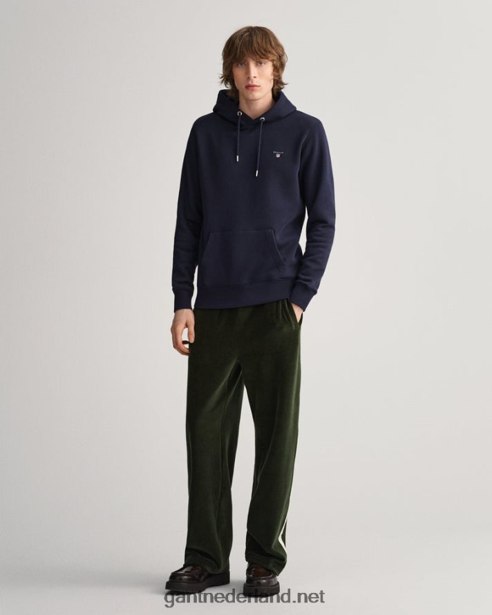 GANT Heren avond blauw originele sweat-hoodie R48460293