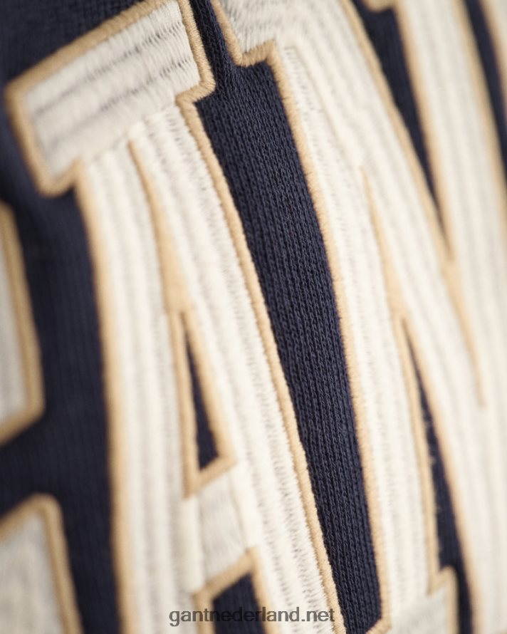 GANT Heren avond blauw usa grafische sweat hoodie R48460231