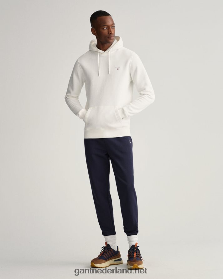 GANT Heren eierschaal originele sweat-hoodie R48460277