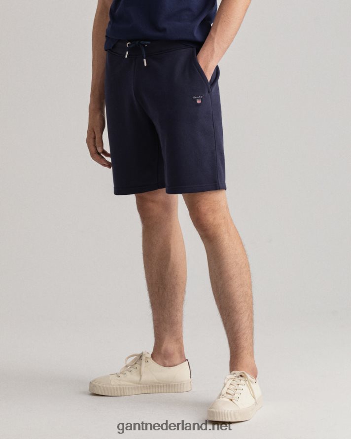 GANT Heren avond blauw originele joggingbroek R48460398