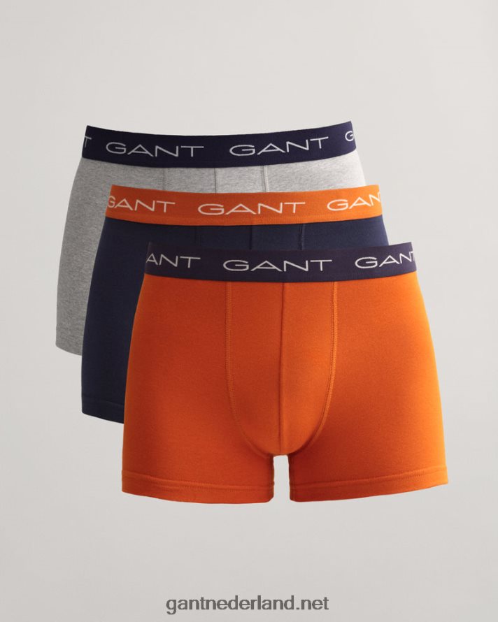 GANT Heren gouden sinaasappel 3-pack koffers R48460551