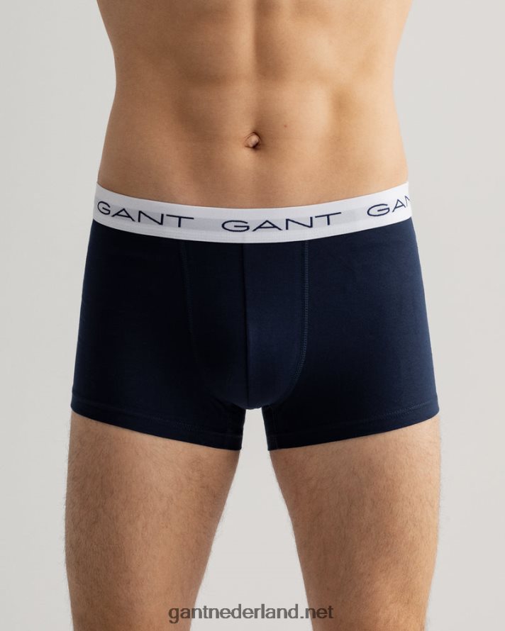 GANT Heren veelkleurig kofferbak 3-pack R48460556