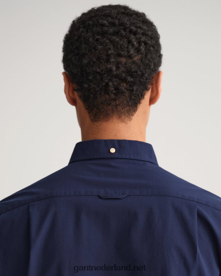 GANT Heren marinier slimfit overhemd van popeline R4846081