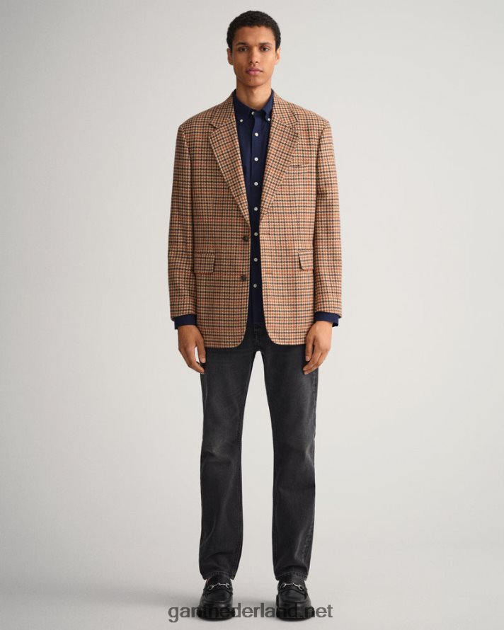 GANT Heren marinier slimfit overhemd van popeline R4846081