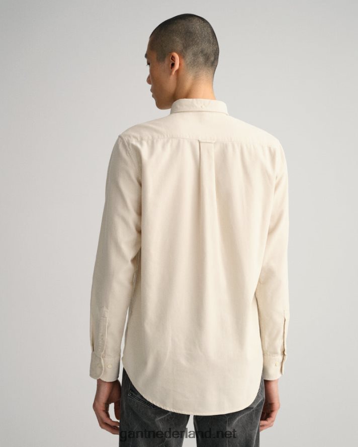 GANT Heren stopverf corduroy overhemd met normale pasvorm R4846052