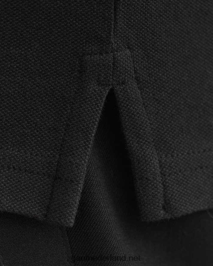 GANT Heren zwart origineel piqué poloshirt R48460104