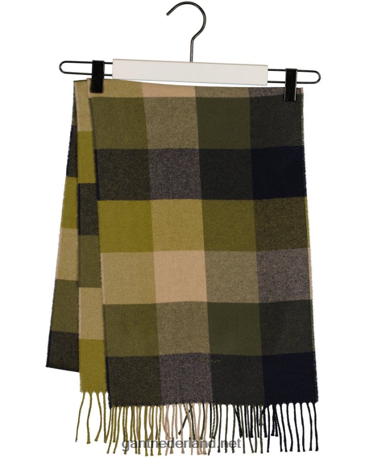 GANT Heren herfst peer multi geruite sjaal R48460571