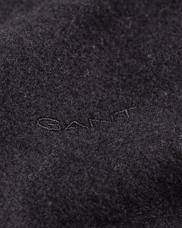 GANT Heren zwart wollen sjaal R48460577