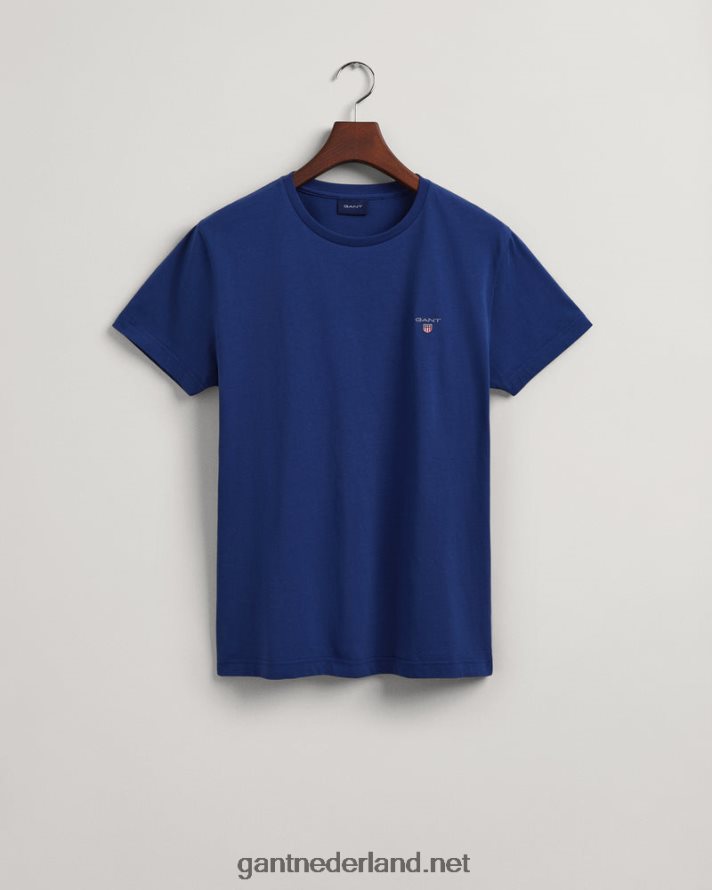 GANT Heren Diepblauw origineel t-shirt R48460135