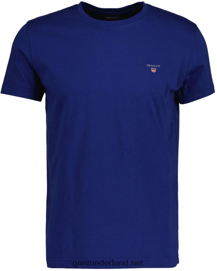 GANT Heren Diepblauw origineel t-shirt R48460135