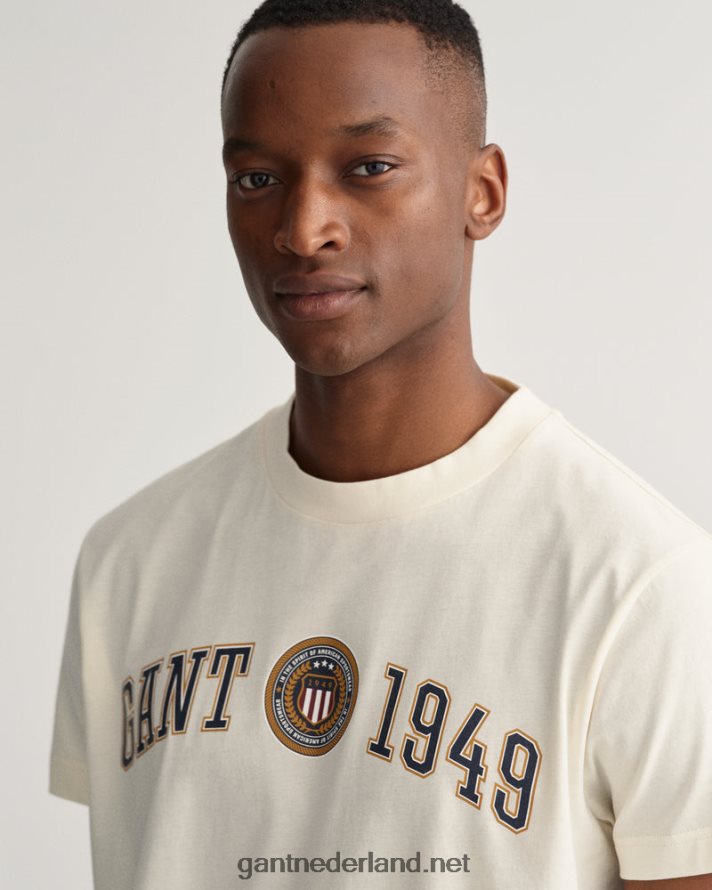 GANT Heren room schild schild t-shirt R48460160