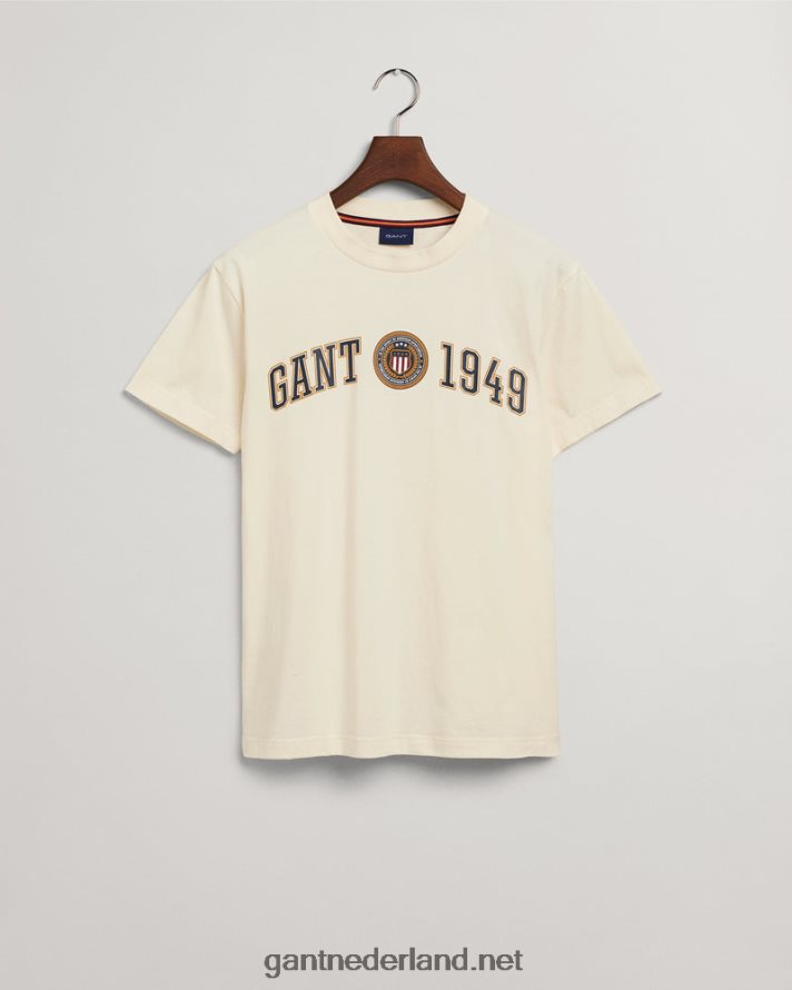 GANT Heren room schild schild t-shirt R48460160