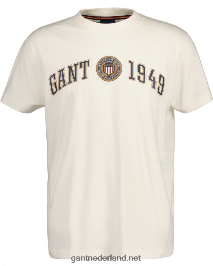 GANT Heren room schild schild t-shirt R48460160