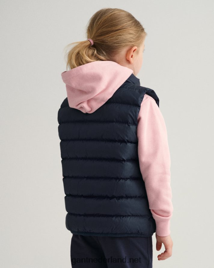 GANT jeugd avond blauw puffervest voor kinderen R48460869