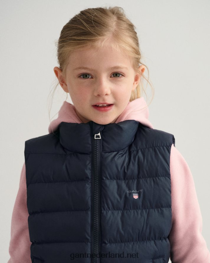 GANT jeugd avond blauw puffervest voor kinderen R48460869