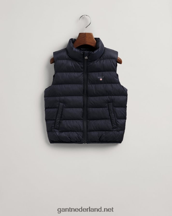 GANT jeugd avond blauw puffervest voor kinderen R48460869