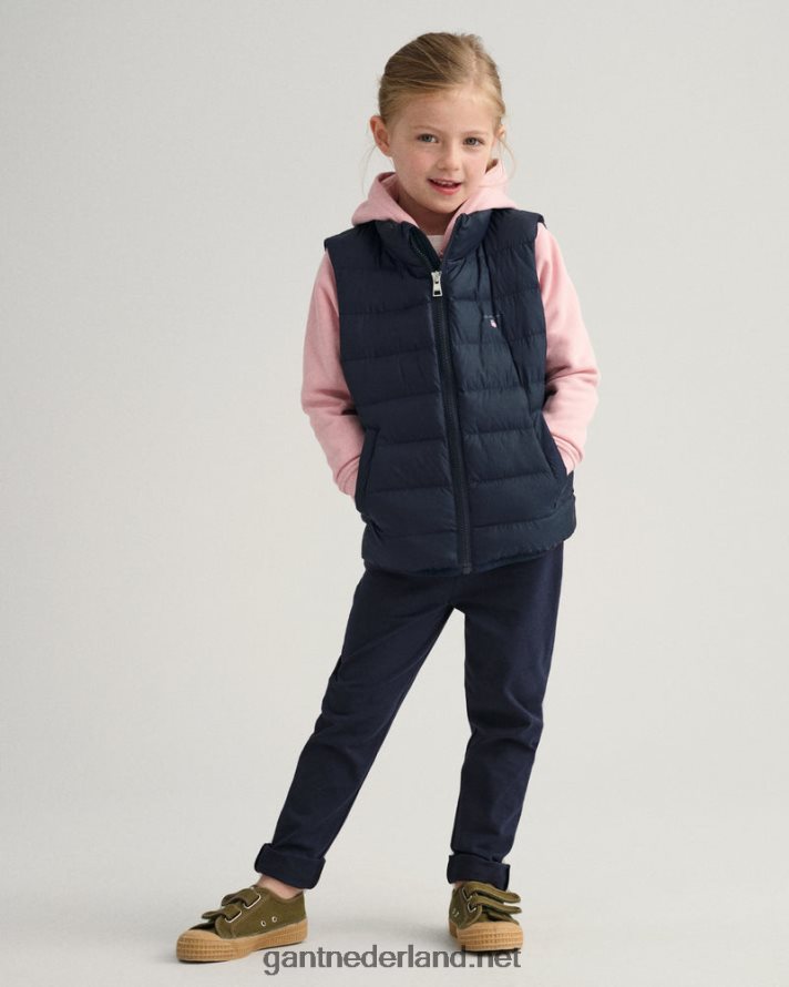 GANT jeugd avond blauw puffervest voor kinderen R48460869