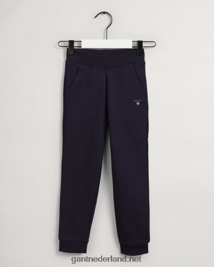 GANT jeugd avond blauw jongens originele joggingbroek R48460825