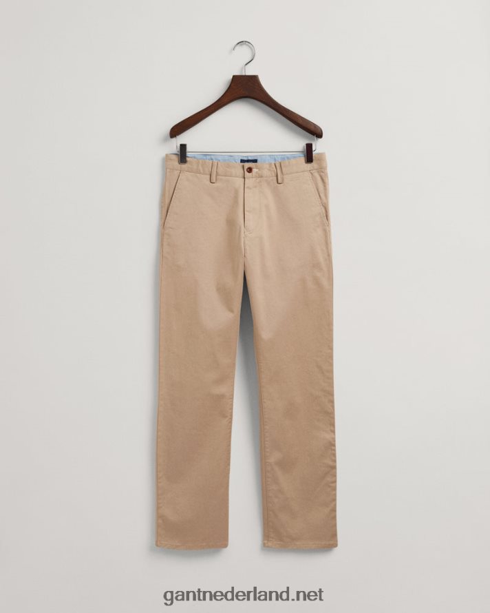 GANT jeugd donker kaki nieuwe chino voor tienerjongens R48460820