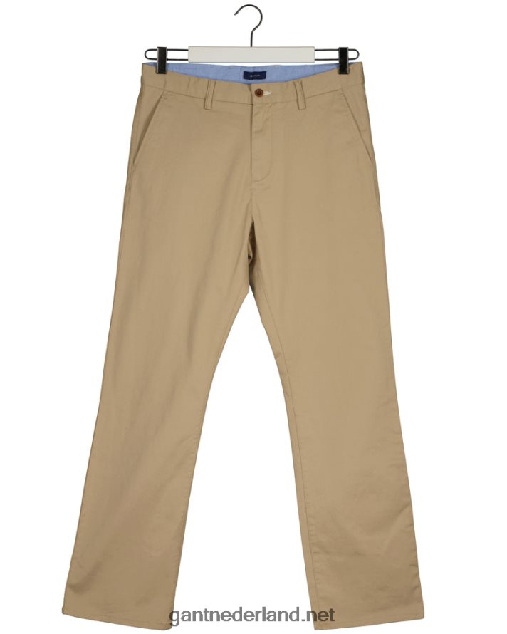 GANT jeugd donker kaki nieuwe chino voor tienerjongens R48460820